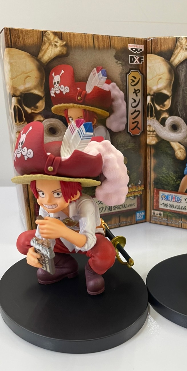Shanks Wano Special Color ของแท้ JP แมวทอง - Grandline Children Banpresto [โมเดลวันพีช]