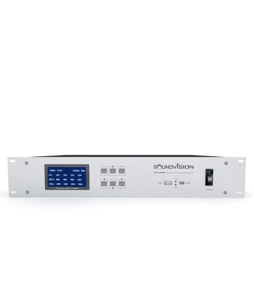 เครื่องควบคุมชุดไมค์ประชุมไร้สาย SOUNDVISION DCW-9900M Wireless Digital Controller Unit
