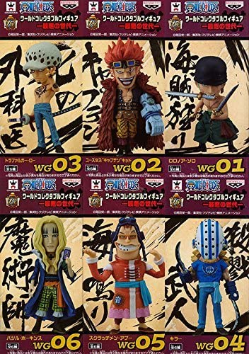 The Worst Generation Set ของแท้ JP แมวทอง - WCF Banpresto [โมเดลวันพีช] (6 ตัว)