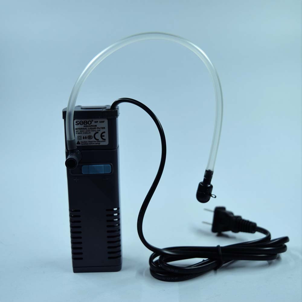 ปั้มน้ำพร้อมกรองภายในตู้ปลา SOBO WP-320F ปล่อยน้ำได้หลายแบบ เหมาะกับตู้ปลาขนาดเล็ก