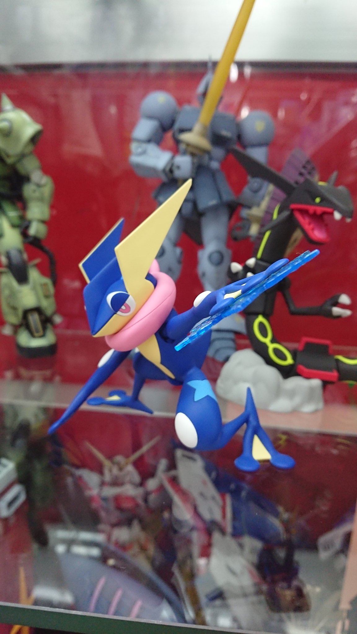 Greninja (แบบประกอบ) ของแท้ JP - Pokemon Plamo Bandai [โมเดลโปเกมอน]