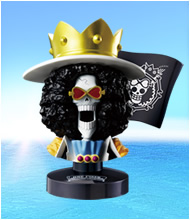 Brook ของแท้ JP แมวทอง - Greatdeep Collection Bandai [โมเดลวันพีช]