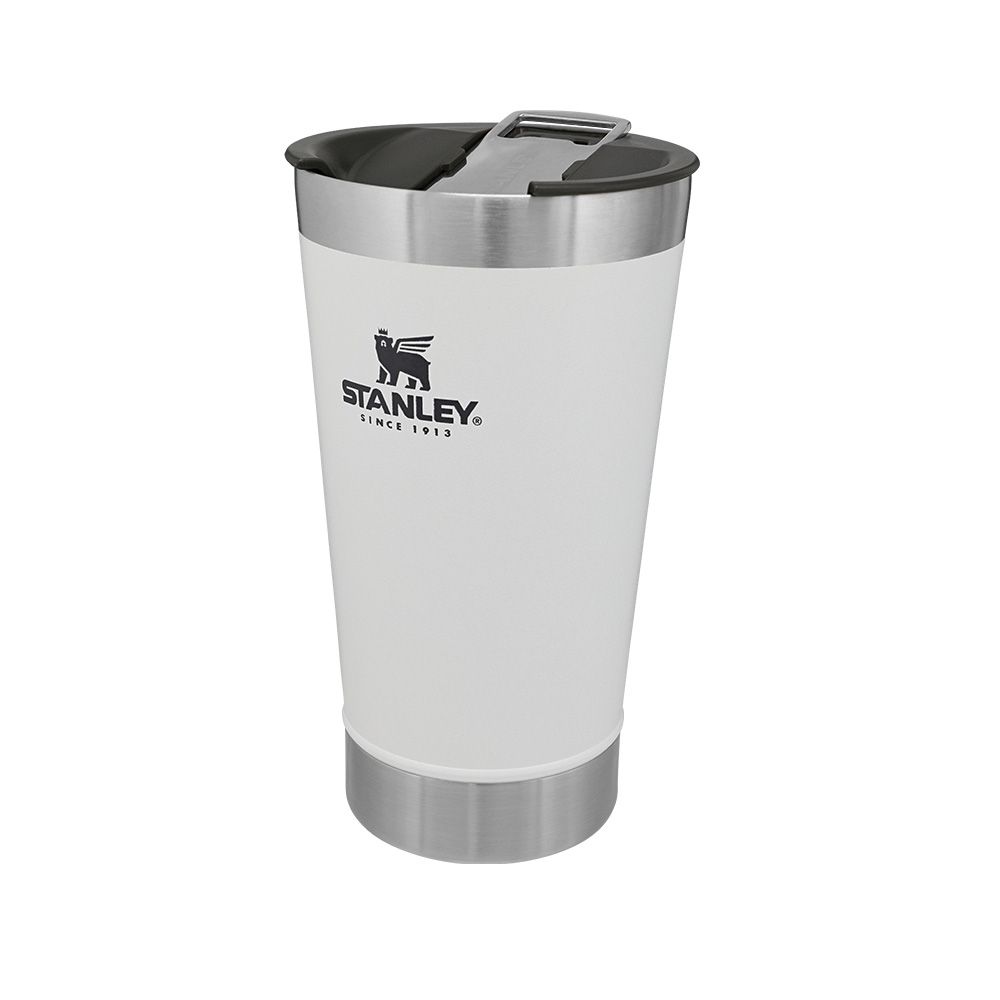 Classic Stay Chill Beer Pint 16Oz Polar White