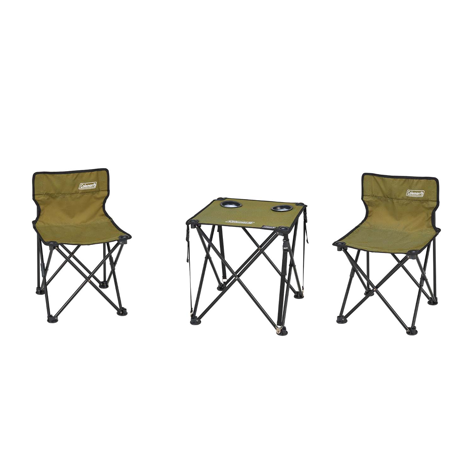 CM JP Compact Chair Table Set Olive 38841