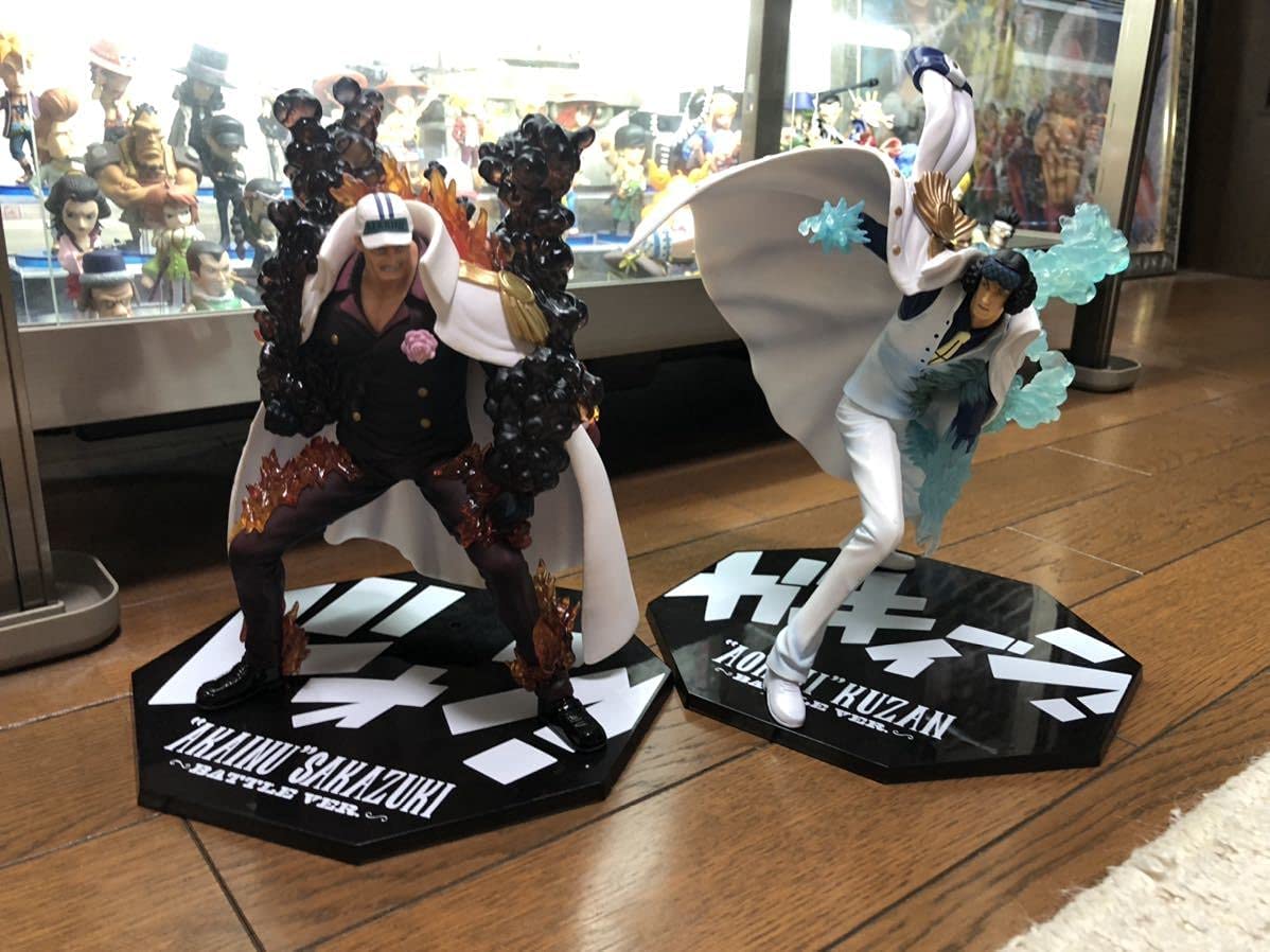 Akainu VS Aokiji ของแท้ JP แมวทอง - Figuarts Zero Bandai [โมเดลวันพีช] (2 ตัว)