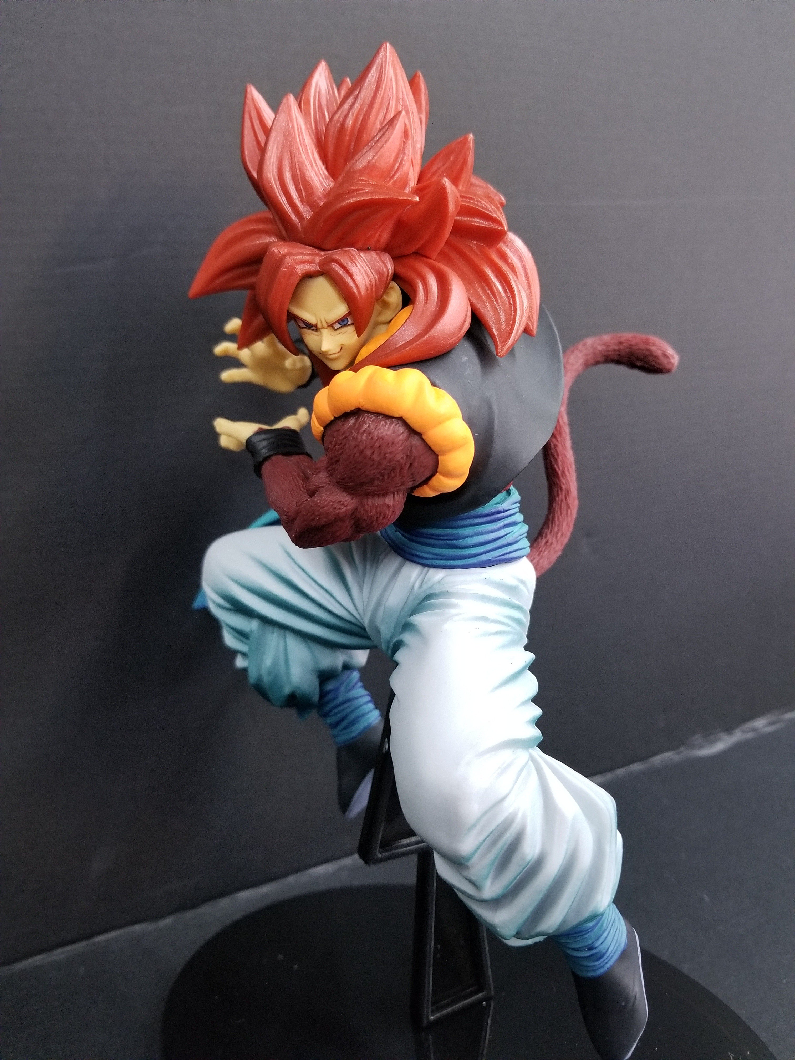 Gogeta Super Saiyan 4 ของแท้ JP แมวทอง - Scultures Banpresto [โมเดลดราก้อนบอล]