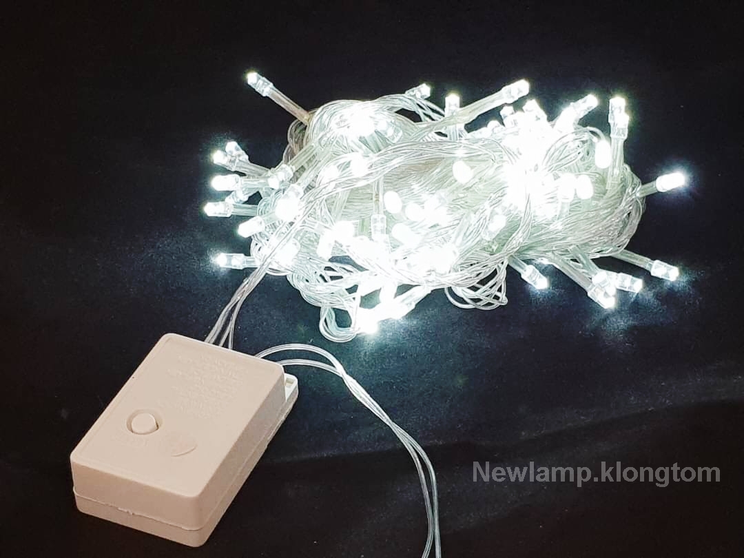 ไฟประดับ Led 8 เมตร กระพริบได้ 8 จังหวะ