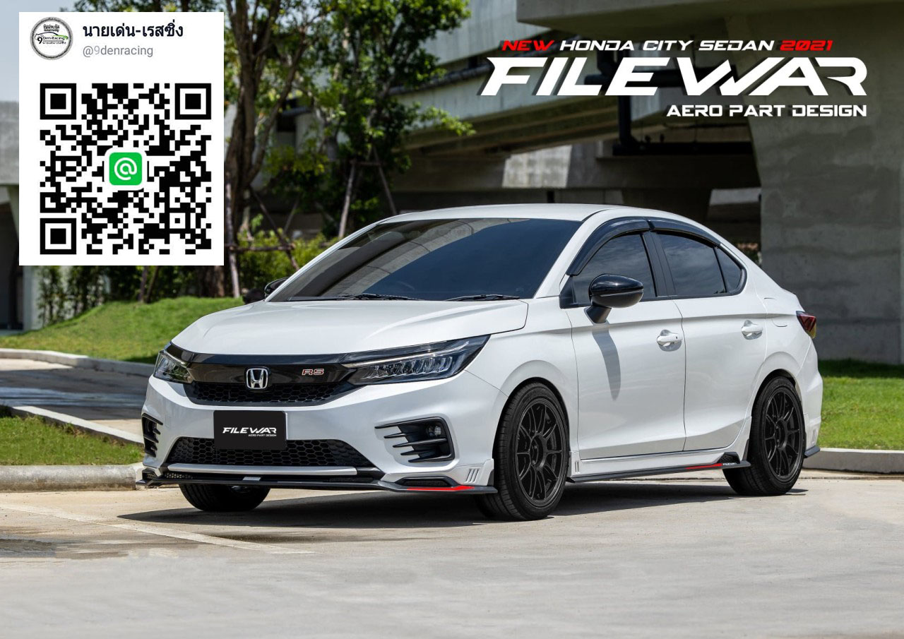 Filewar By TMC VS Honda City 4Drs. ใส่รุ่น SV,RS'20-ปัจจุบัน [ได้แต่มองล่ะซิ สั่งให้ตรงรุ่นนะจ๊ะ]