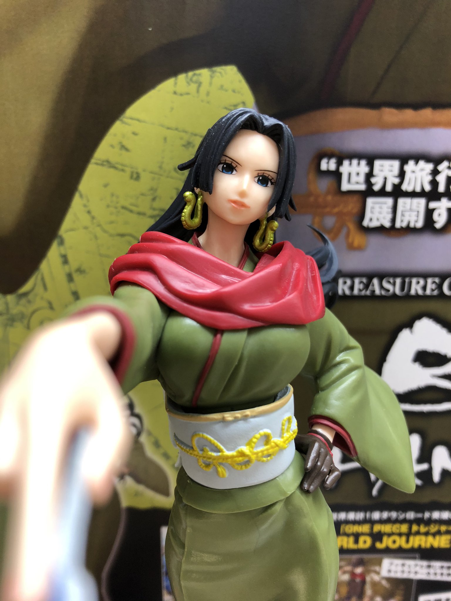 Boa Hancock ของแท้ JP แมวทอง - Treasure Cruise World Journey Banpresto [โมเดลวันพีช]