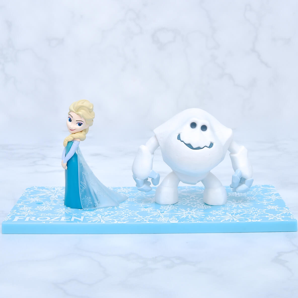 Elsa & Marshmallow ของแท้ JP - WCF Mega Banpresto [โมเดล Disney] (2 ตัว)