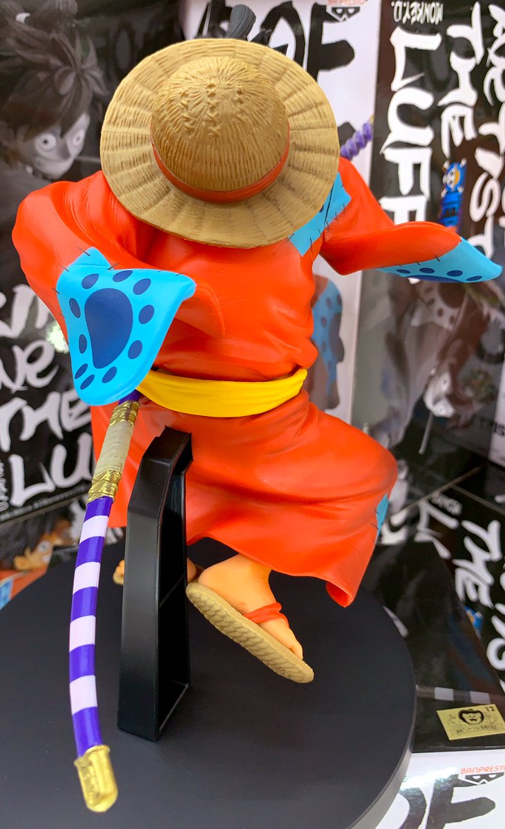 Luffy Wano ของแท้ JP แมวทอง - King of Artist Banpresto [โมเดลวันพีช]