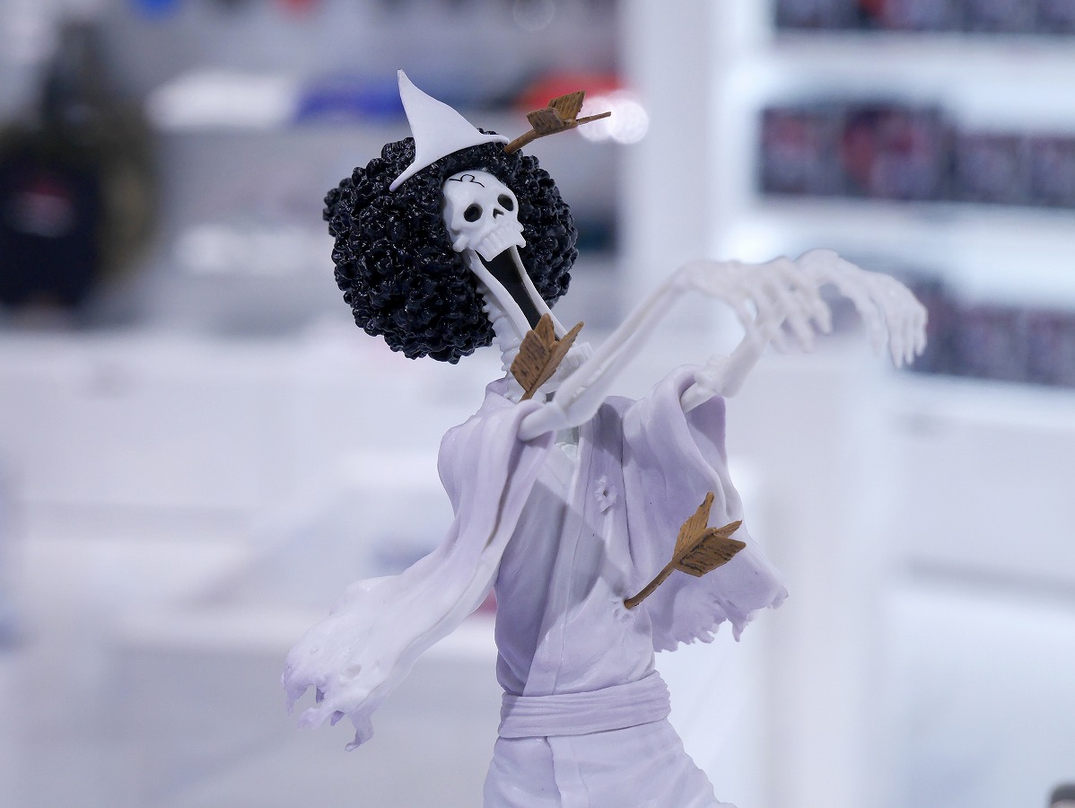 Brook Wano & Tama ของแท้ JP แมวทอง - Figuarts Zero Bandai [โมเดลวันพีช] (2 ตัว)
