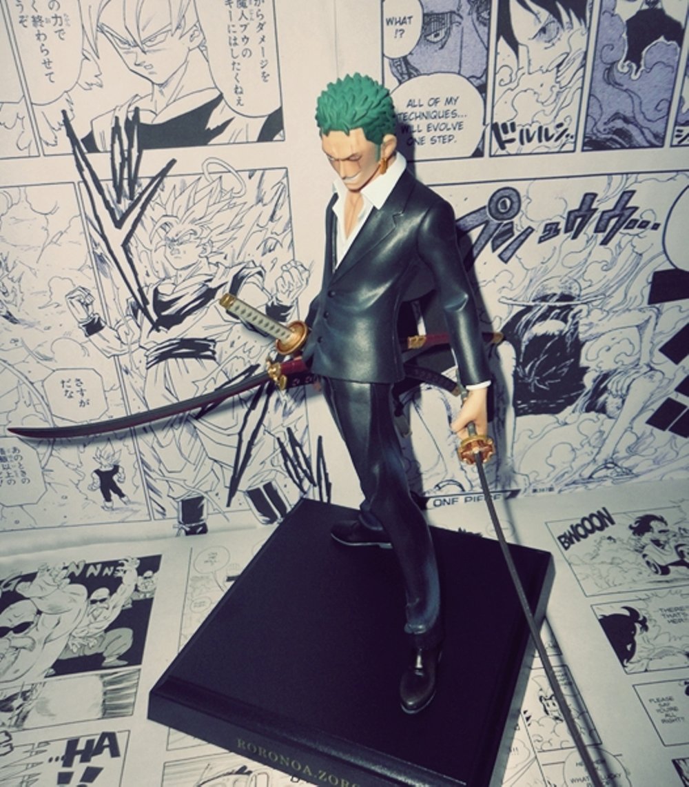Zoro ของแท้ JP แมวทอง - Ichiban Kuji Banpresto [โมเดลวันพีช]