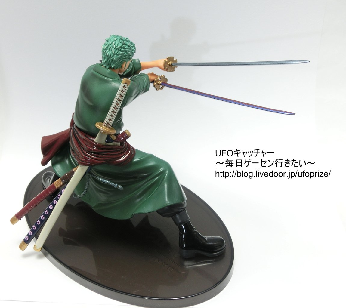 Zoro ของแท้ JP แมวทอง - Scultures Banpresto [โมเดลวันพีช]