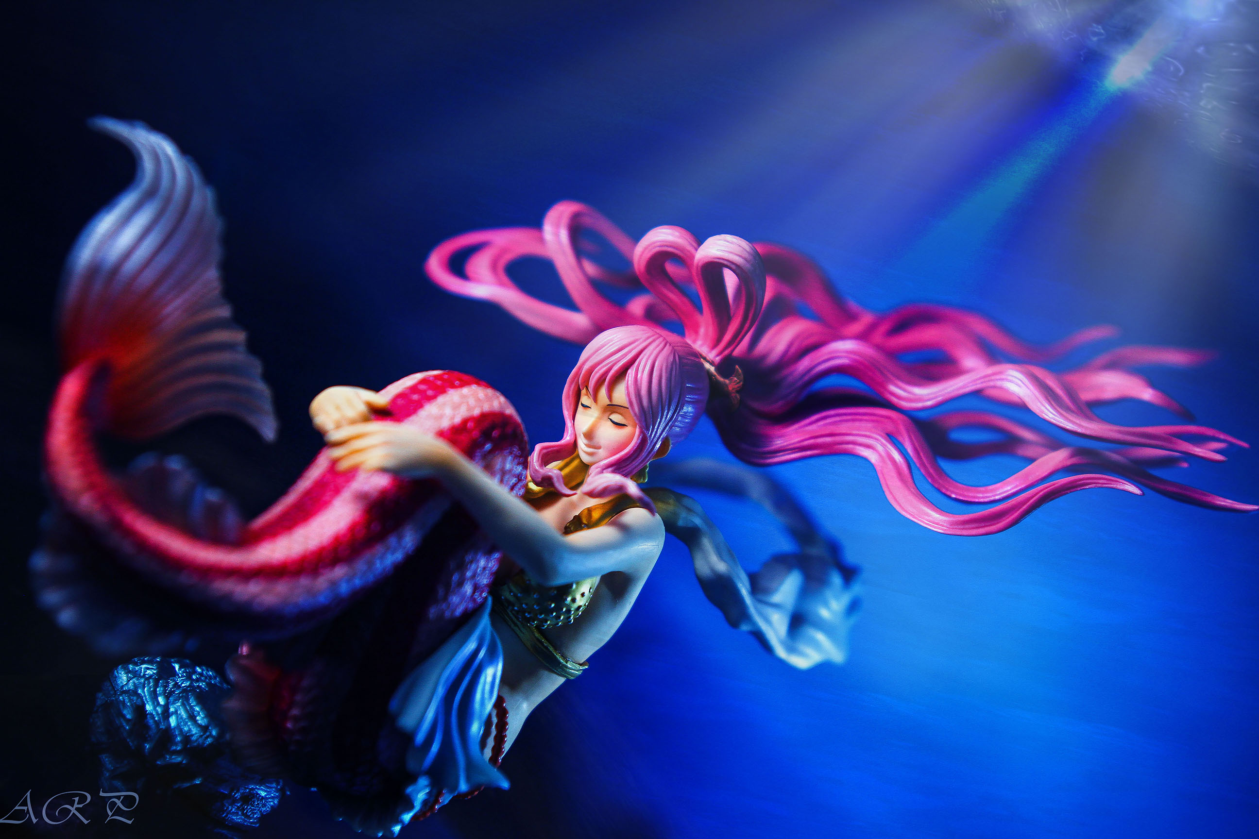 Shirahoshi ของแท้ JP แมวทอง - Scultures Banpresto [โมเดลวันพีช]