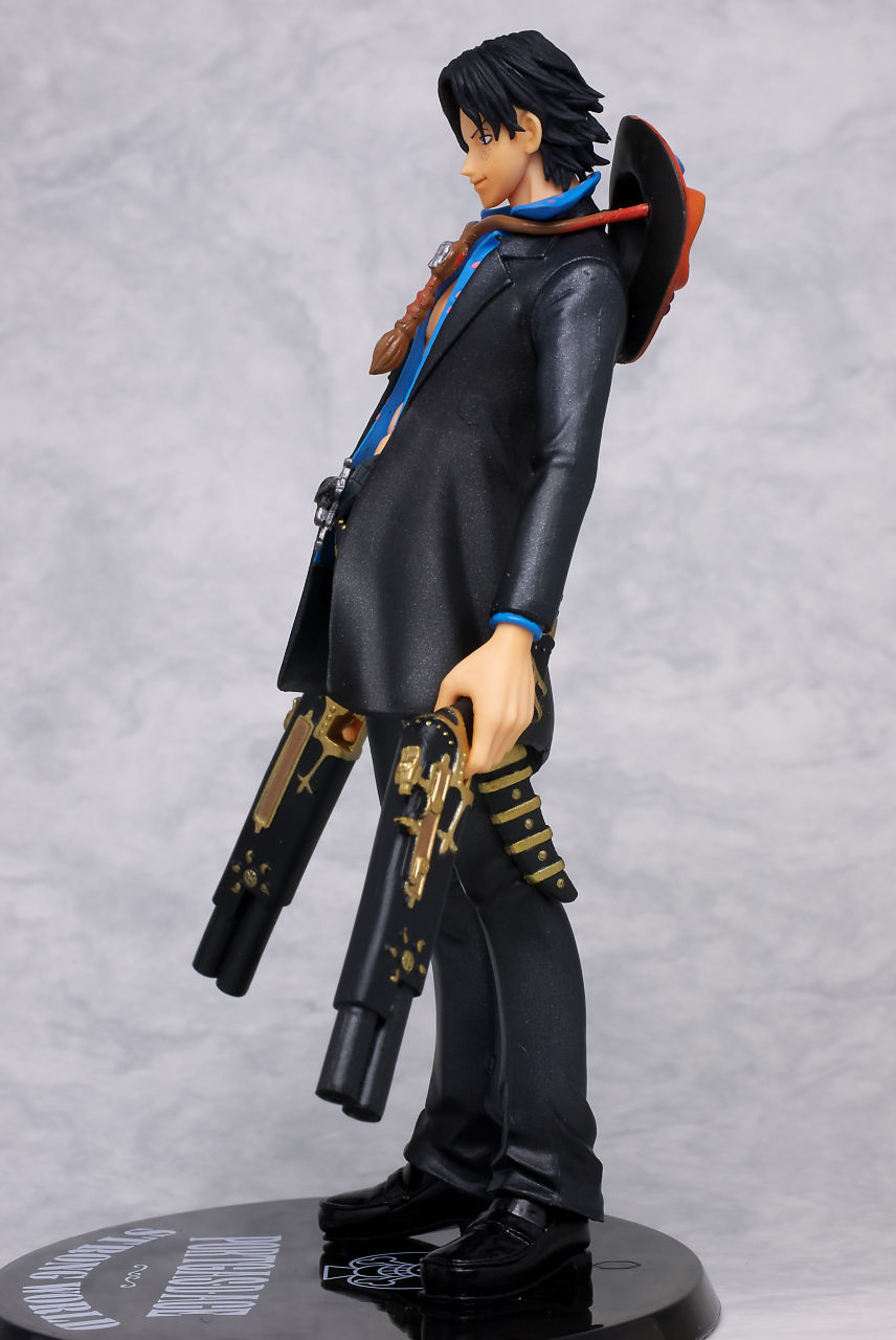 Ace Strong World ของแท้ JP แมวทอง - Figuarts Zero Bandai [โมเดลวันพีช]