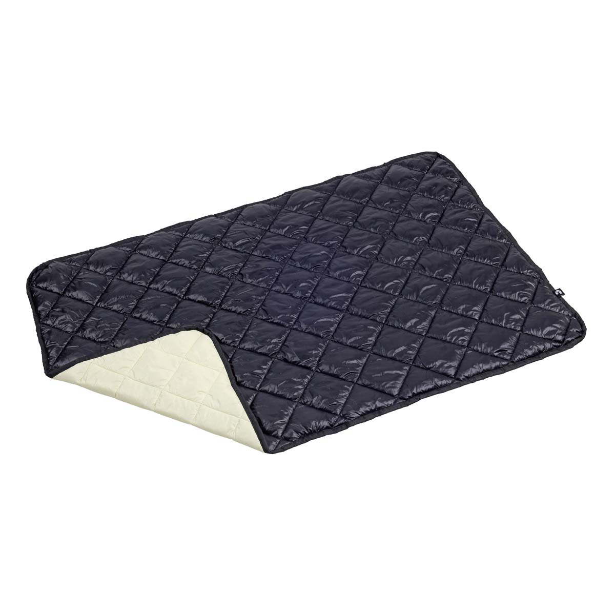 Captain Stag CS Fiber Down Blanket 120☓75cm (Black☓Ivory) UM-1554