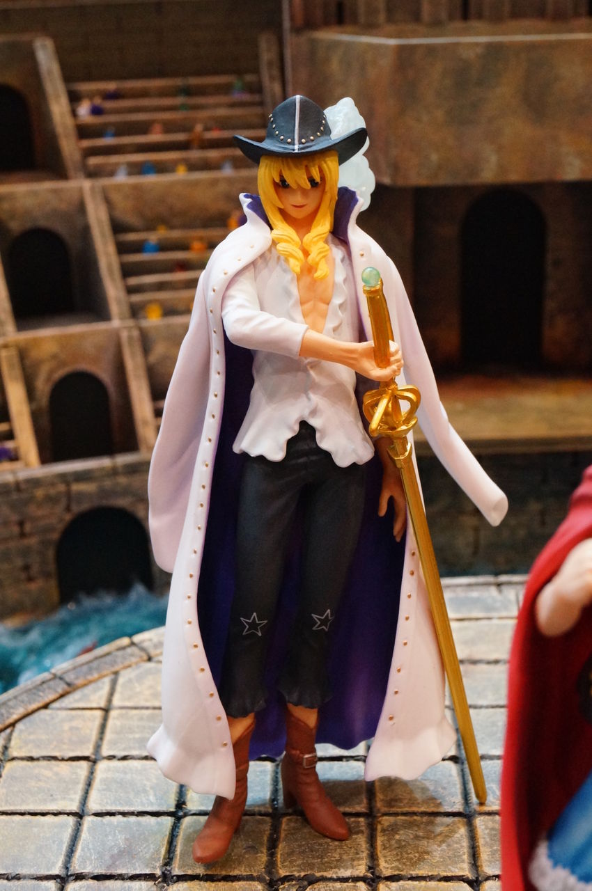 Cavendish ของแท้ JP แมวทอง - Super Styling Bandai [โมเดลวันพีช]