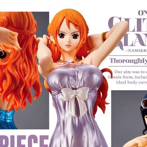 Nami Film Gold Special Color ของแท้ JP แมวทอง - Glitter & Glamours Banpresto [โมเดลวันพีช]