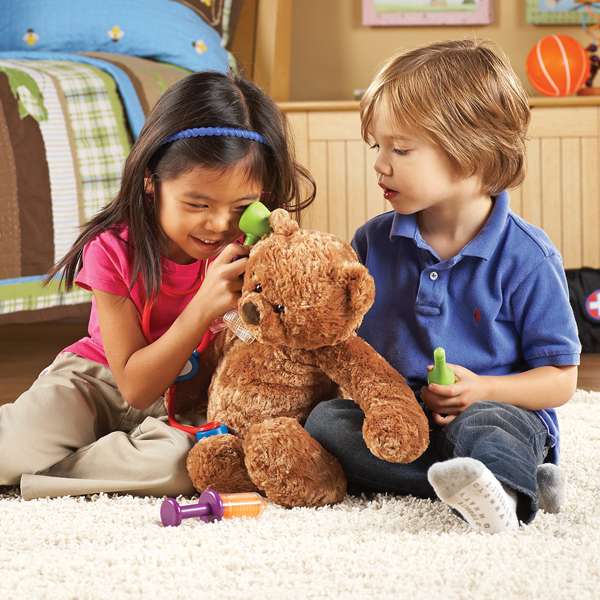 ชุดจำลองคุณหมอตัวน้อย,เล่นแบบสวมบทบาท, จินตนาการที่สร้างสรรค์ ,ของเล่นเสริมพัฒนาการ, ของเล่น,พร้อมส่ง