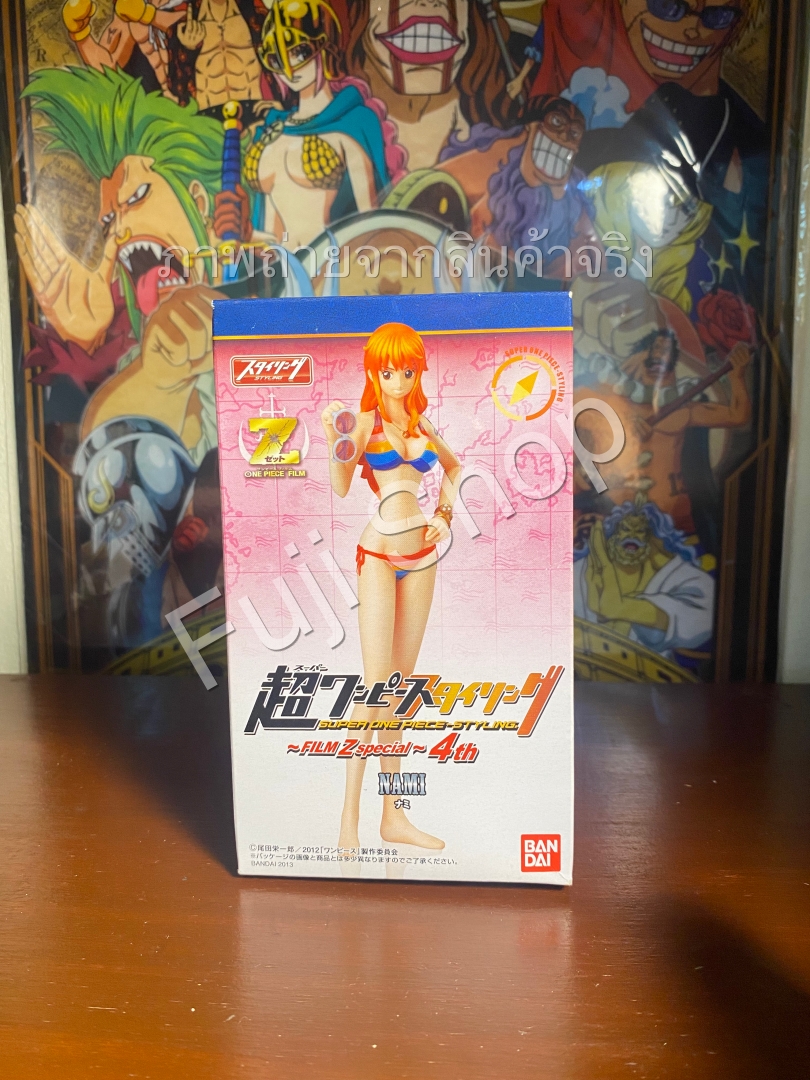 Nami Film Z ของแท้ JP แมวทอง - Super Styling Bandai [โมเดลวันพีช]