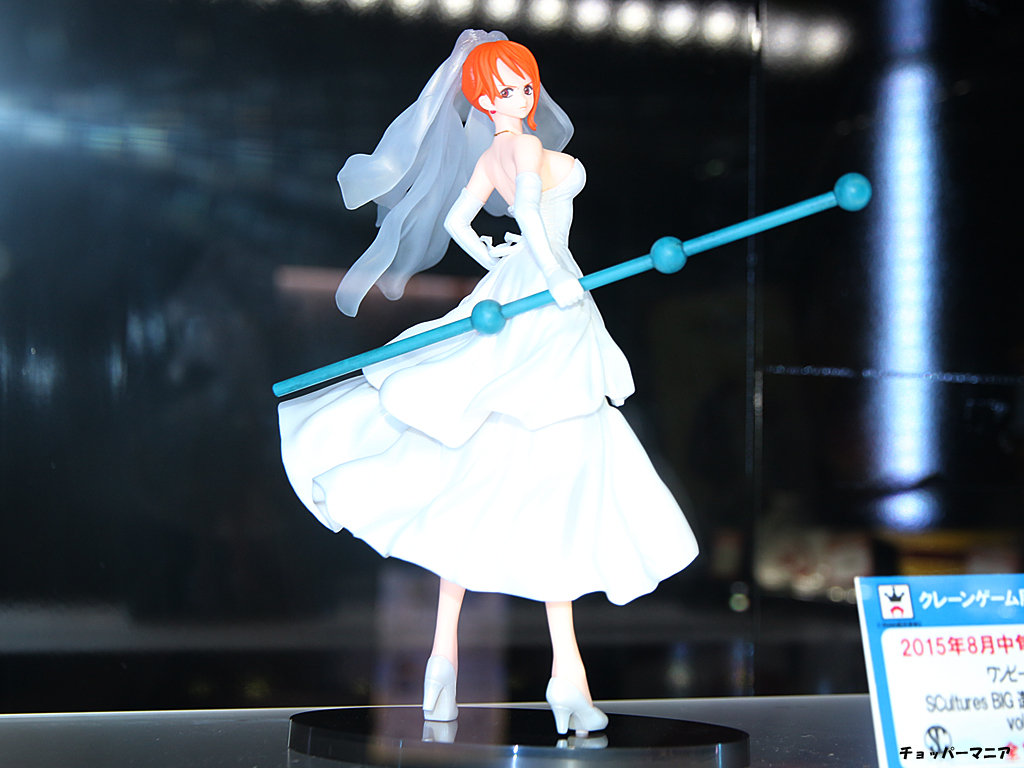 Nami ของแท้ JP แมวทอง - Scultures Banpresto [โมเดลวันพีช]