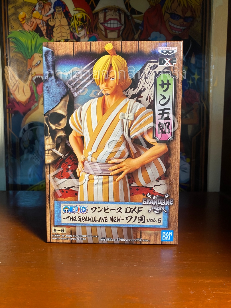 Sanji Wano ของแท้ JP แมวทอง - Grandline Men Banpresto [โมเดลวันพีช]