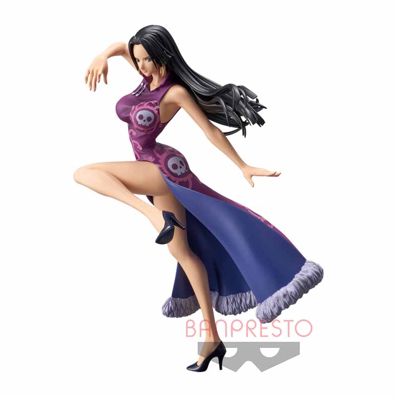 Boa Hancock ของแท้ JP แมวทอง - Lady Fight Banpresto [โมเดลวันพีช]