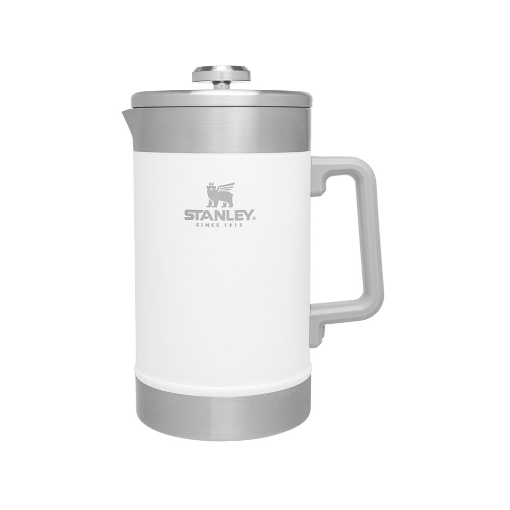 Stanley Classic Stay Hot French Press 48Oz Polar White