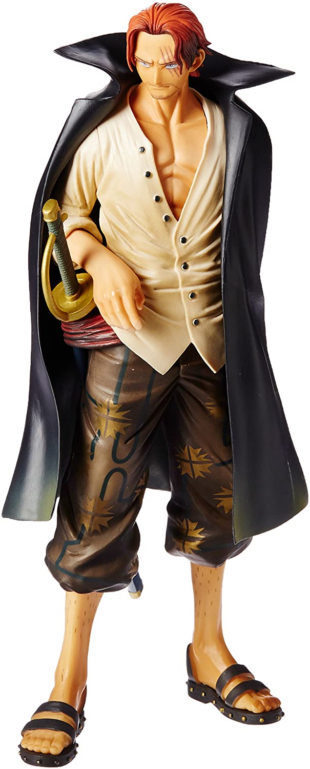 Shanks ของแท้ JP แมวทอง - Master Stars Piece Banpresto [โมเดลวันพีช]