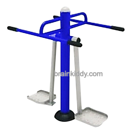 เครื่องออกกำลังกาย กลางแจ้ง ชุดอุปกรณ์ แกว่งสะโพก ทรงตัว ลานกีฬา อเนกประสงค์ สนามกีฬา ขนาด 80 x 105 x 140 ซม.