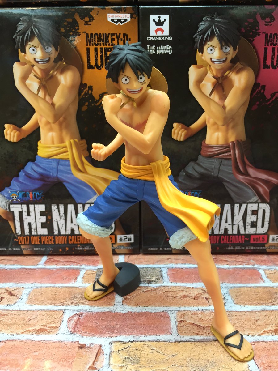 Luffy ของแท้ JP แมวทอง - The Naked Banpresto [โมเดลวันพีช]