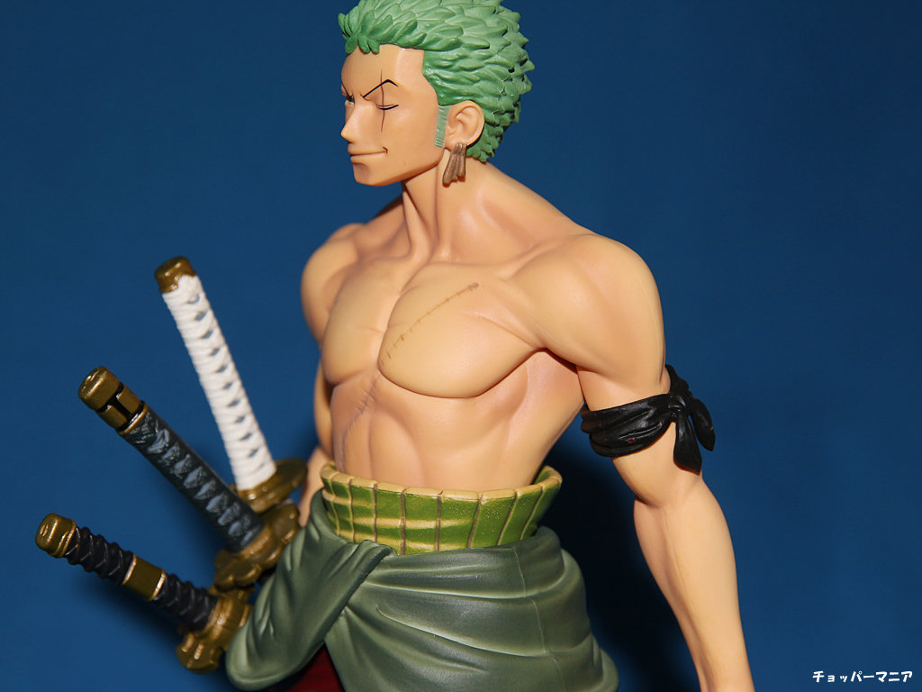 Zoro ของแท้ JP แมวทอง - Master Stars Piece Banpresto [โมเดลวันพีช]