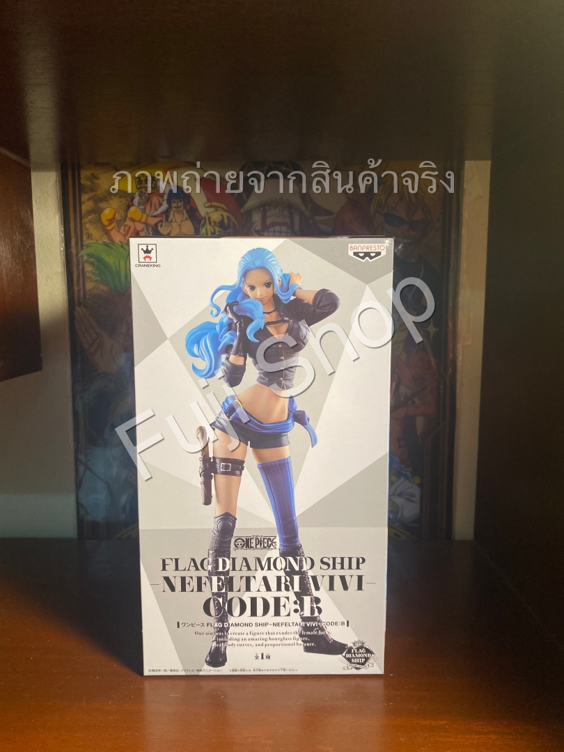Vivi Code B ของแท้ JP แมวทอง - Flag Diamond Ship Banpresto [โมเดลวันพีช]