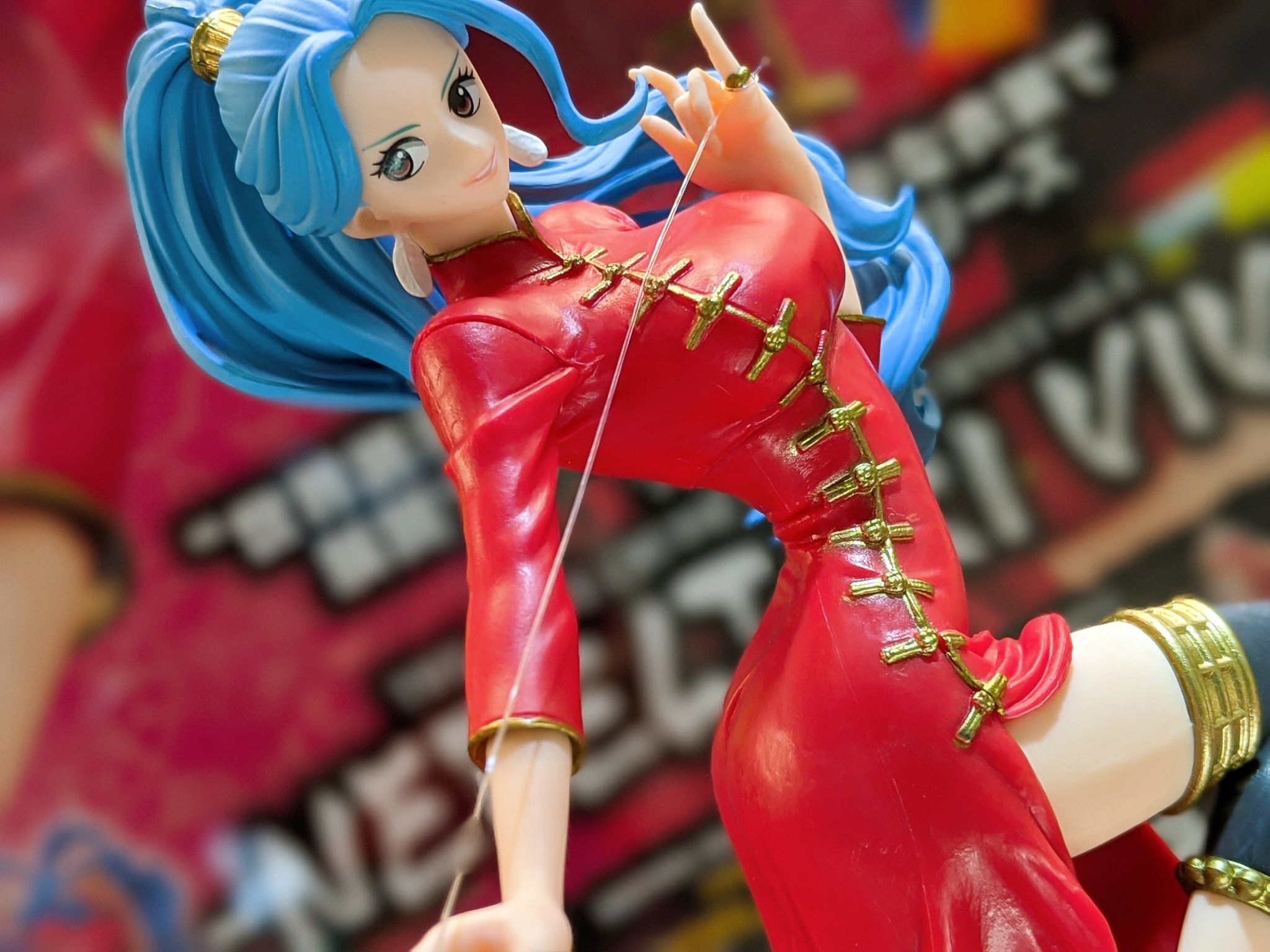 Vivi ของแท้ JP แมวทอง - Treasure Cruise World Journey Banpresto [โมเดลวันพีช]