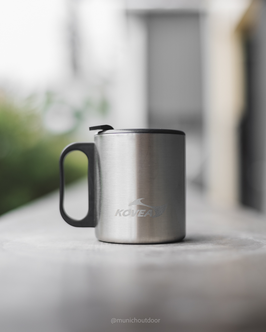 Stainless Cap Double Mug Cup 300