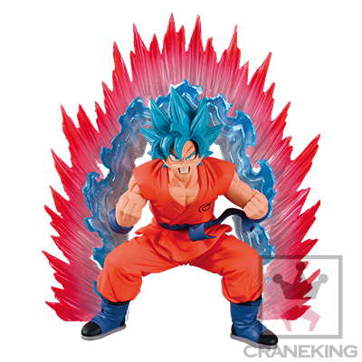 Goku Super Saiyan Blue ของแท้ JP แมวทอง - SSGSS Banpresto [โมเดลดราก้อนบอล] (1 ตัว + Aura)