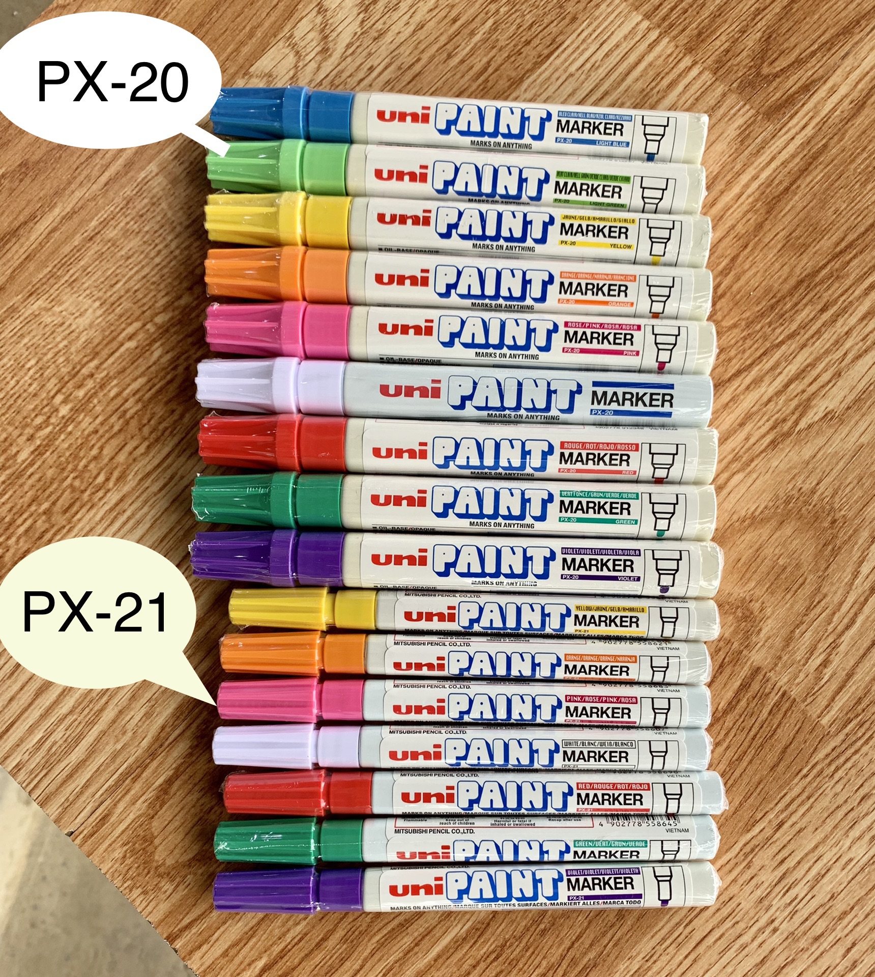ปากกาน้ำมัน UNIPAINT PX-20