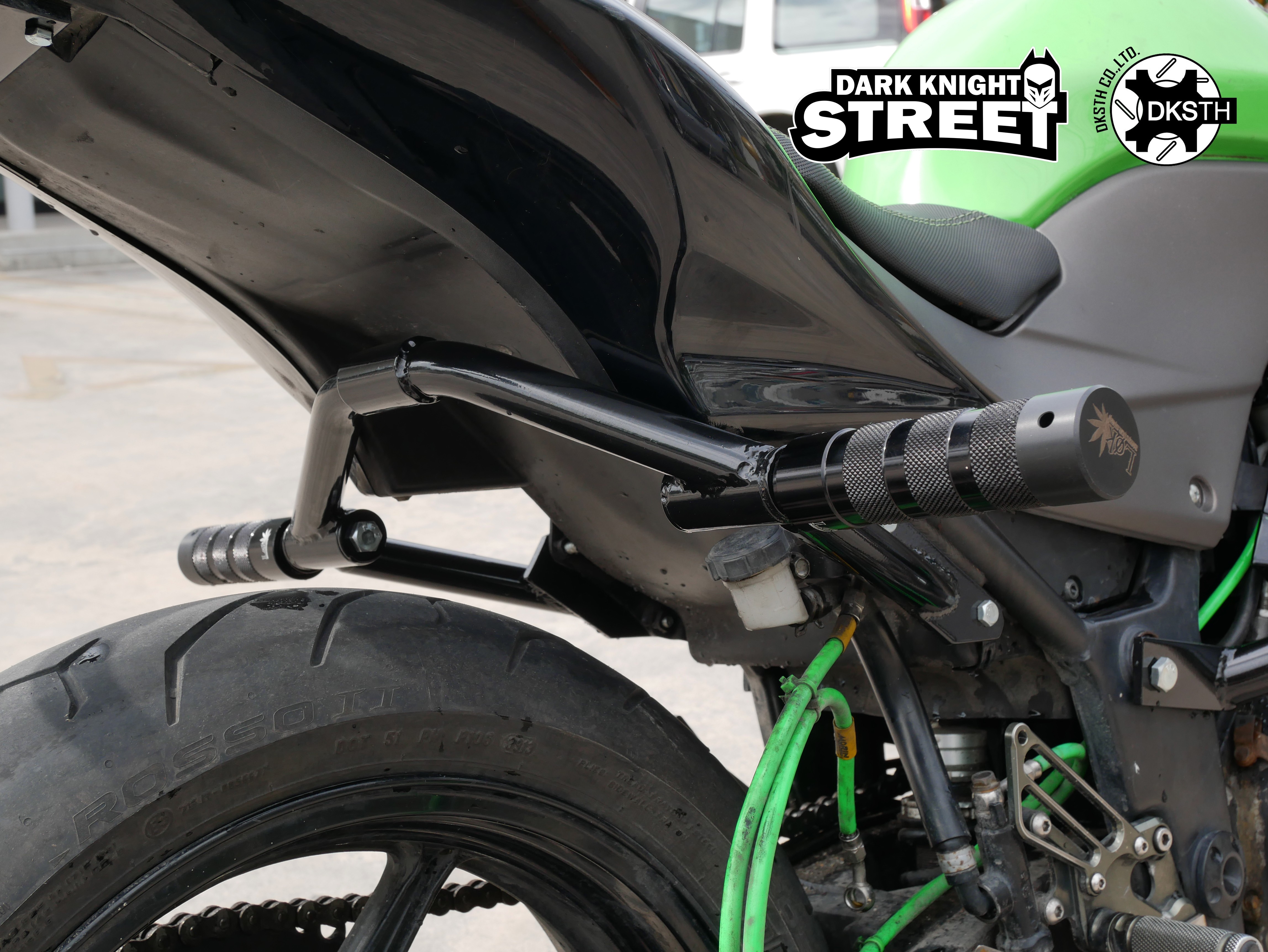 NINJA250R Subcage with footpegs