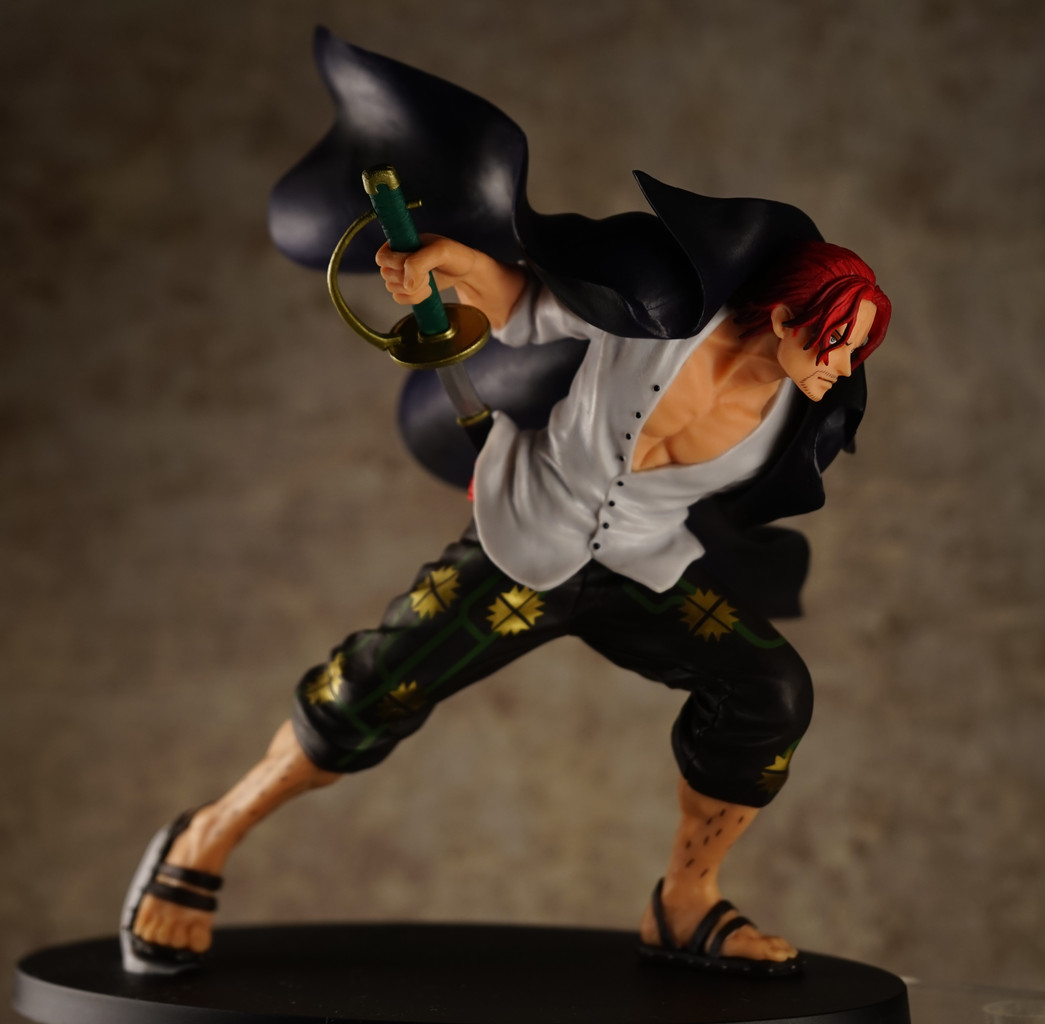 Shanks ของแท้ JP แมวทอง - Swordsmen Banpresto [โมเดลวันพีช]