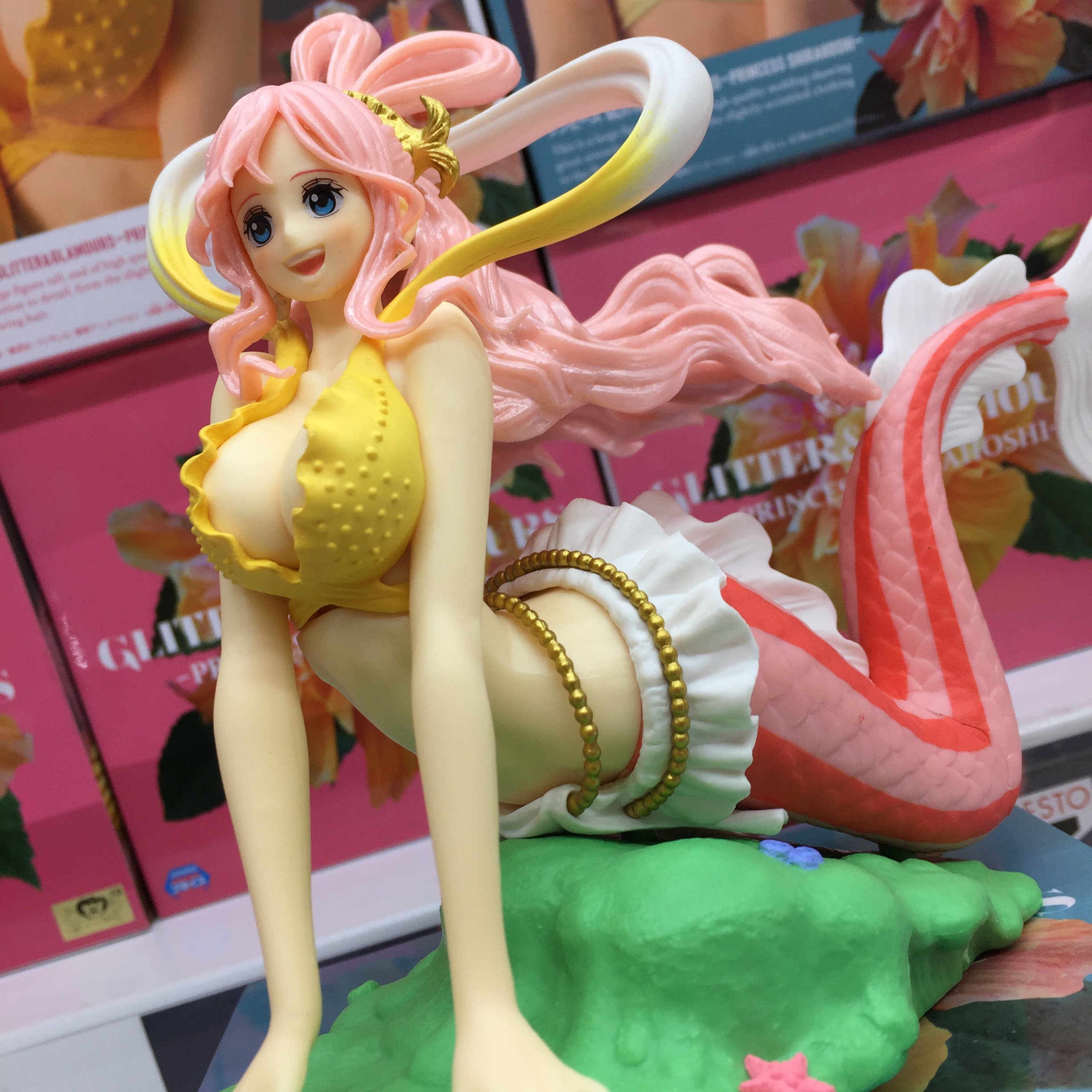 Shirahoshi ของแท้ JP แมวทอง - Glitter & Glamours Banpresto [โมเดลวันพีช]