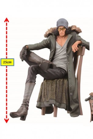 Kuzan ของแท้ JP แมวทอง - Creator X Creator Banpresto [โมเดลวันพีช]