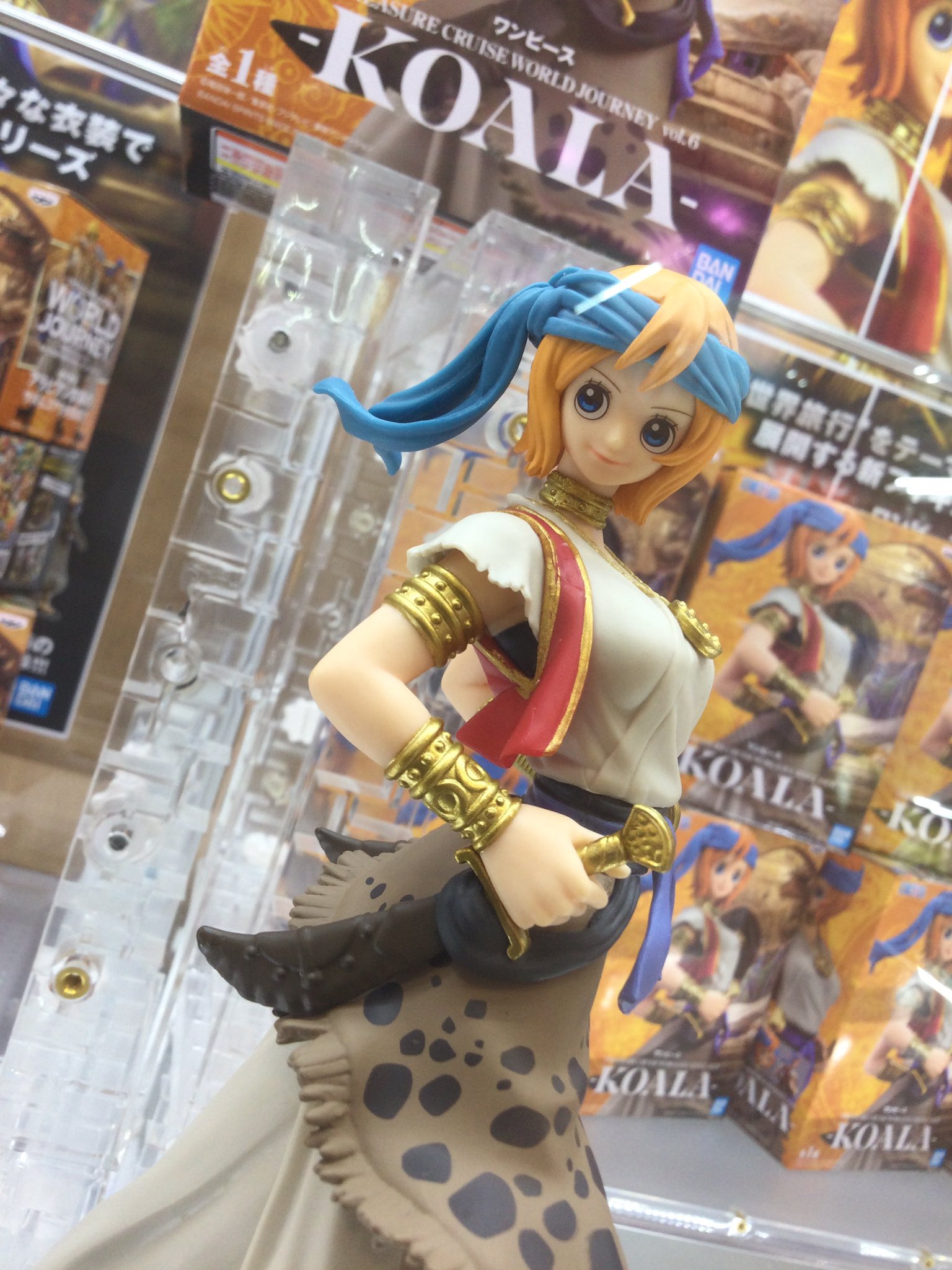 Koala ของแท้ JP แมวทอง - Treasure Cruise World Journey Banpresto [โมเดลวันพีช]