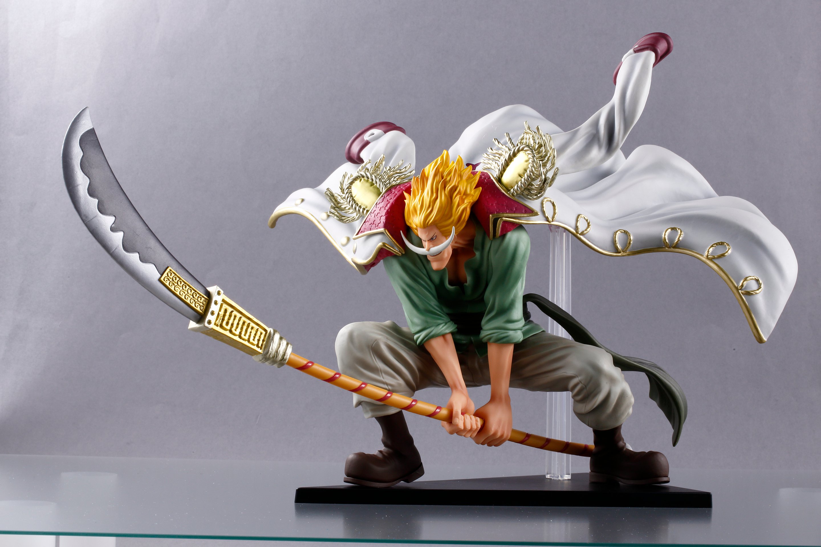 Gol D Roger VS Edward Newgate ของแท้ JP แมวทอง - Ichiban Kuji Banpresto [โมเดลวันพีช] (2 ตัว)