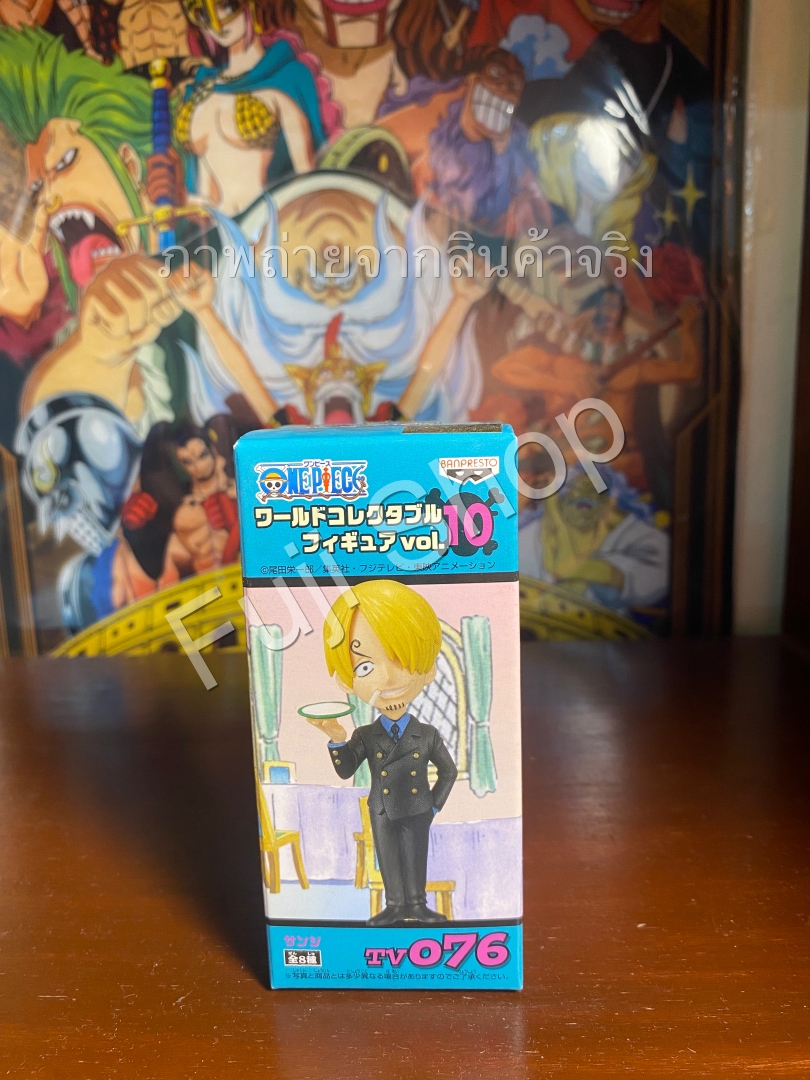 Sanji ของแท้ JP แมวทอง - WCF Banpresto [โมเดลวันพีช]