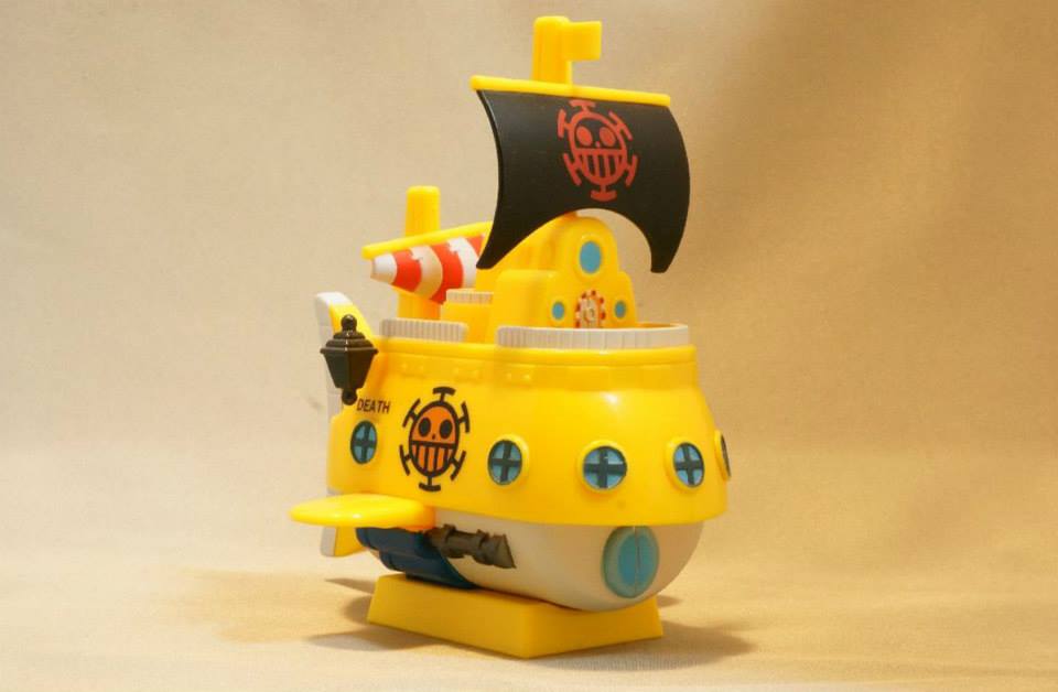 Trafalgar-Law's Submarine ของแท้ JP แมวทอง - Chara Bank Megahouse [โมเดลเรือวันพีช]