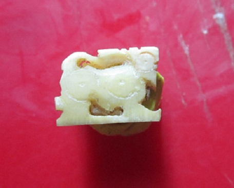 เสือจิ๋ว เนื้องาแกะ ไม่ทราบที่ รับประกันงาแท้เก่าพอประมาณ