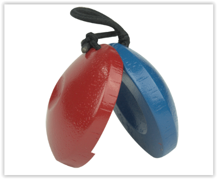 0918 กรับกลม ทำด้วยไม้ ของเล่นเสริมพัฒนาการ ,ของเล่นเสริมทักษะ,ของเล่นเด็ก, สื่อการสอนอนุบาล