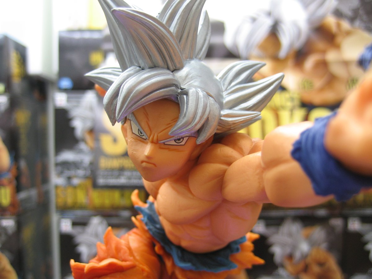 Goku Ultra Instinct ของแท้ JP แมวทอง - Banpresto World Figure Colosseum [โมเดลดราก้อนบอล]