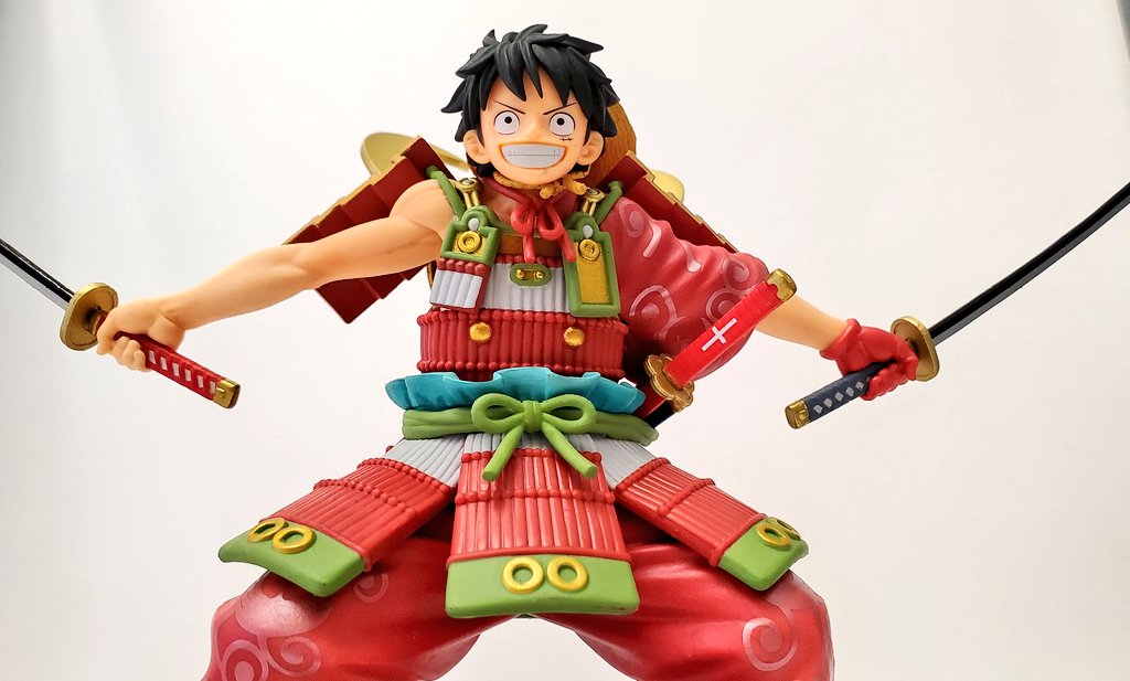 Luffy Wano ของแท้ JP แมวทอง - Ichiban Kuji Banpresto [โมเดลวันพีช]